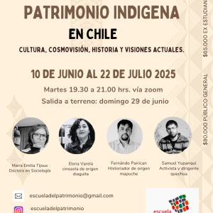 Curso Patrimonio Indigena en Chile