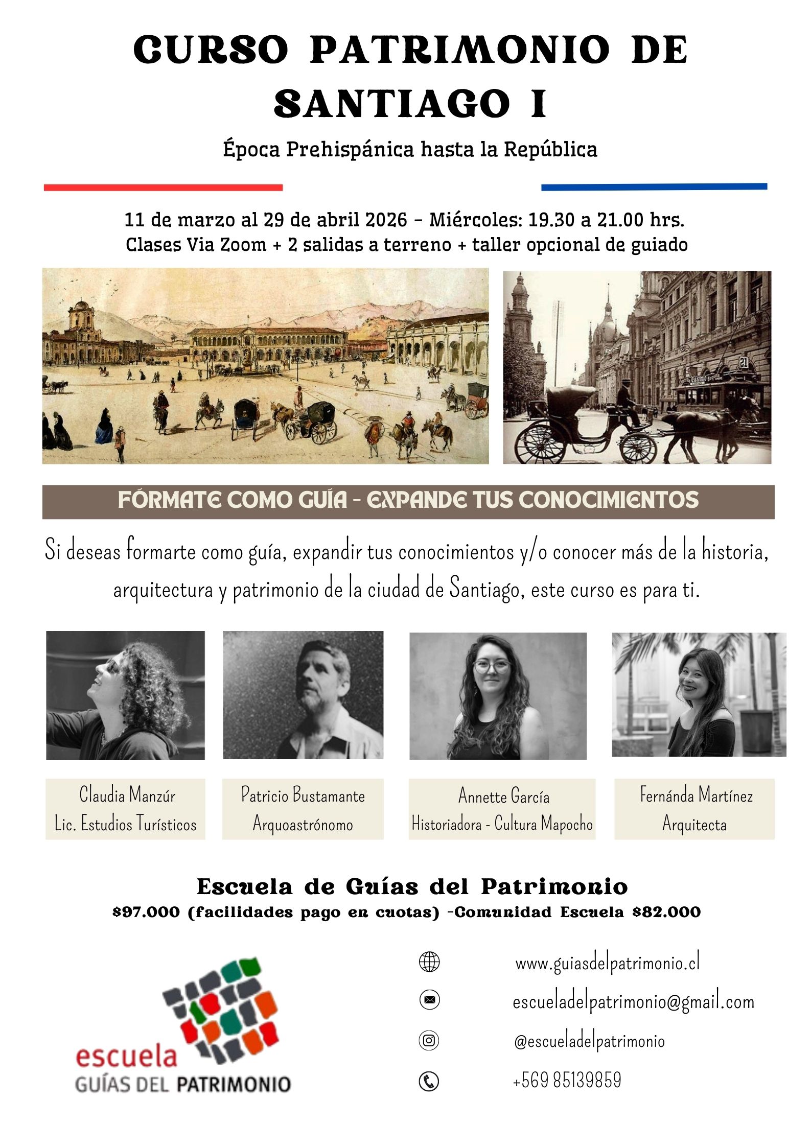 Curso Guías del Patrimonio de Santiago I